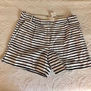 Jcrew 5” striped shorts NWT